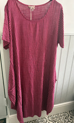 Load image into Gallery viewer, Stripe parachute dress
