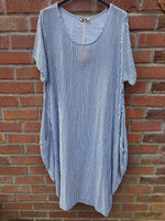 Load image into Gallery viewer, Stripe parachute dress
