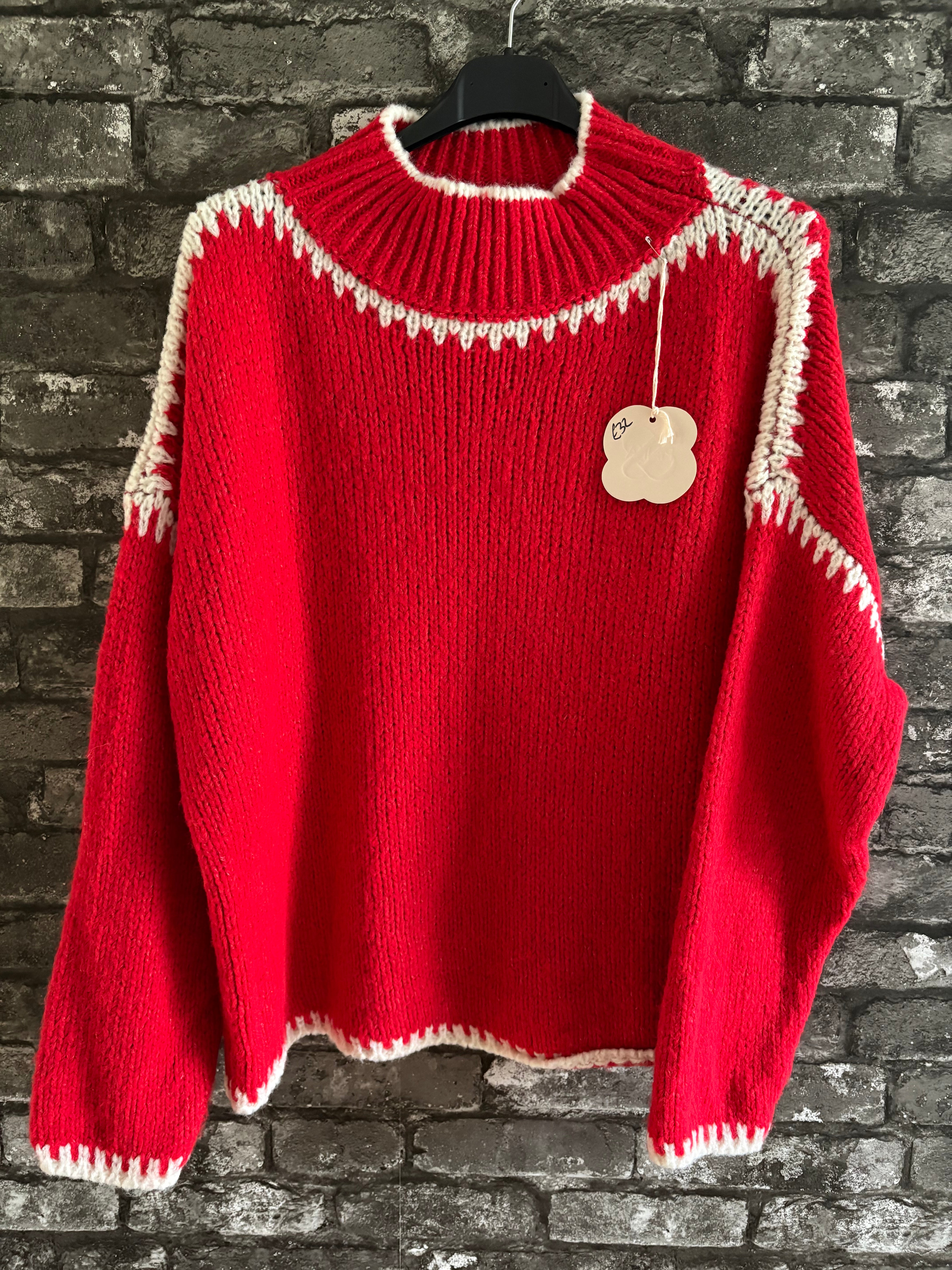 Chunky Big Stitch Jumper